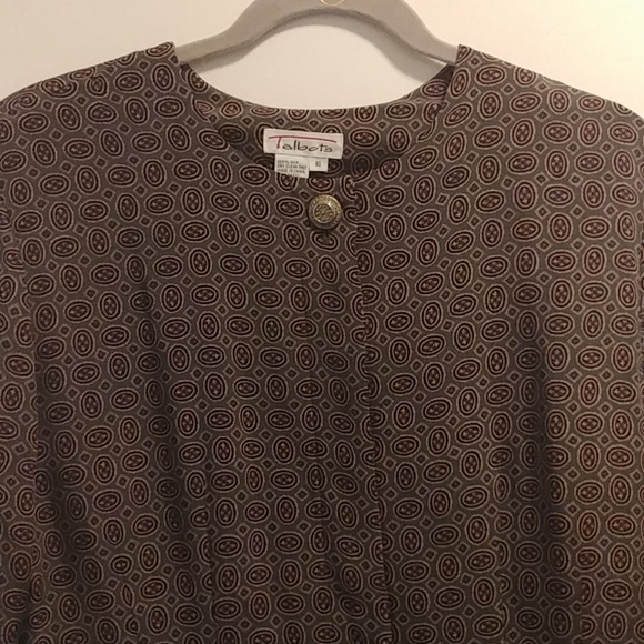 Talbots 100% silk dress size 10 - Picture 2 of 4